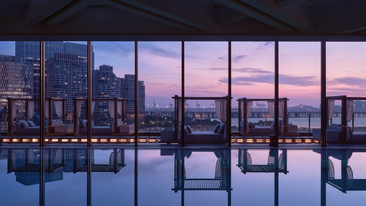 Pool at Conrad Shenzhen