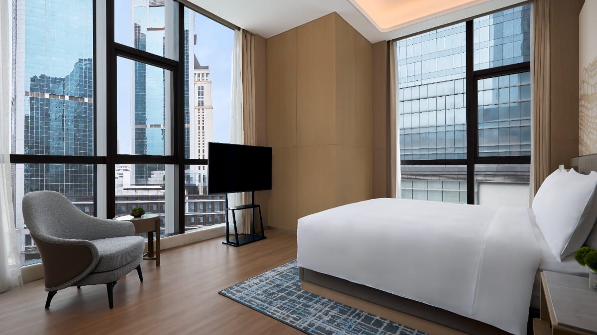 Schlafzimmer im JW Marriott Hotel Chengdu