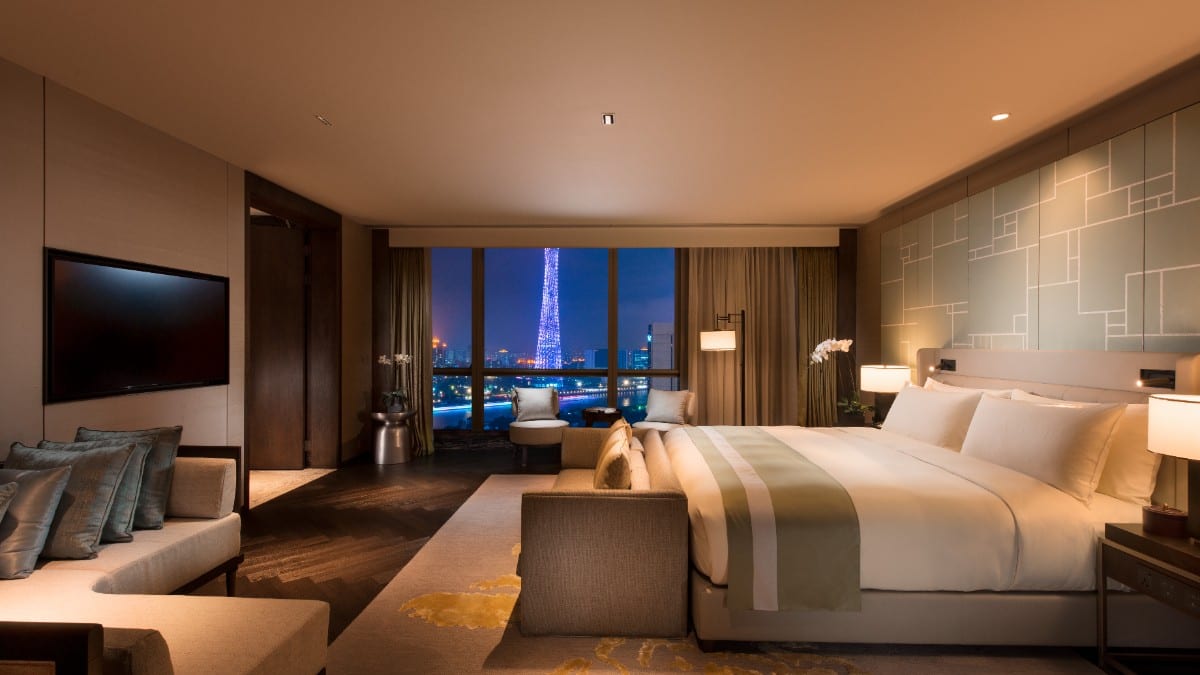 Schlafzimmer im Conrad Guangzhou