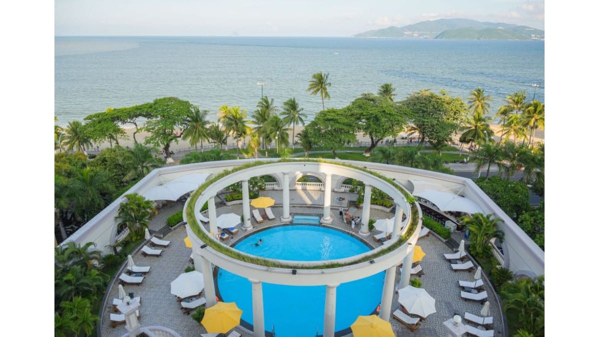 Pool im Sunrise Nha Trang Beach Hotel & Spa