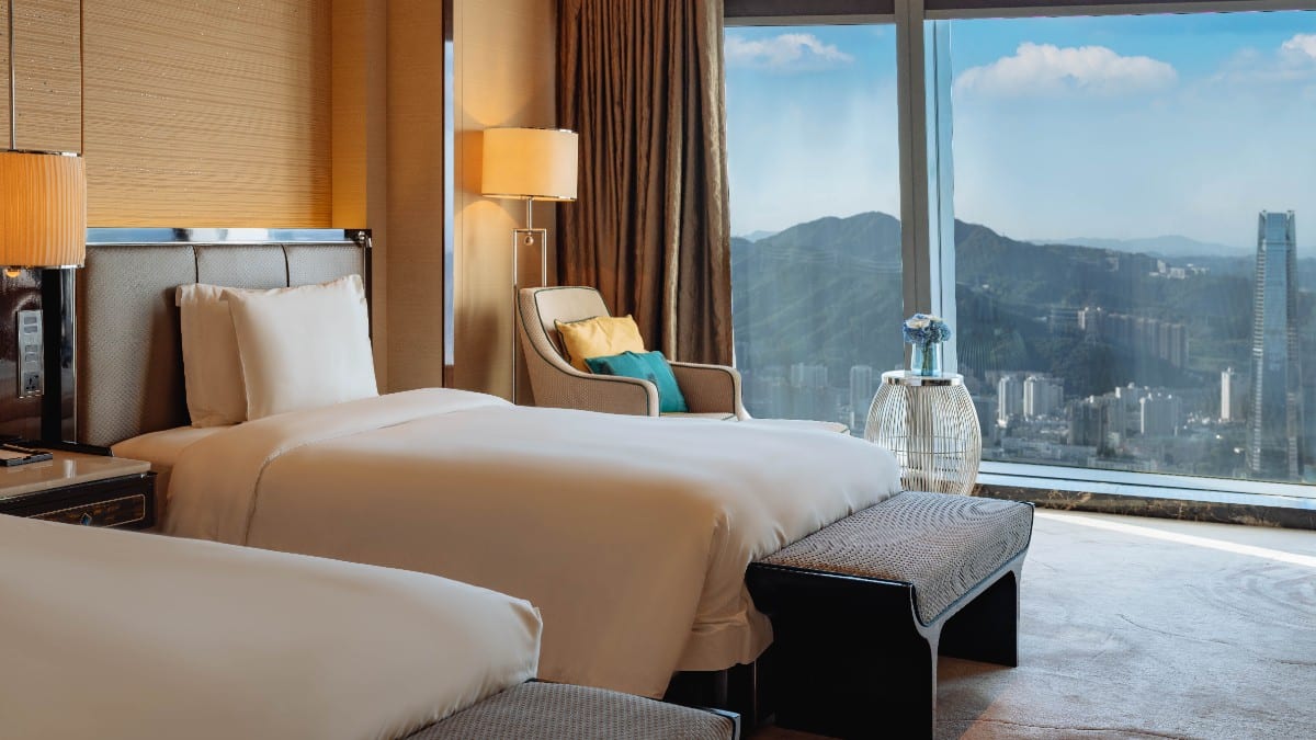 Bedroom at The St. Regis Shenzhen