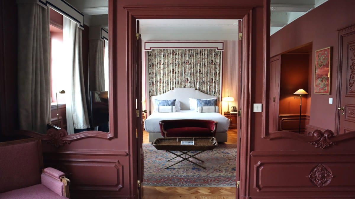 Schlafzimmer im Small Luxury Hotels of the World - Infante Sagres