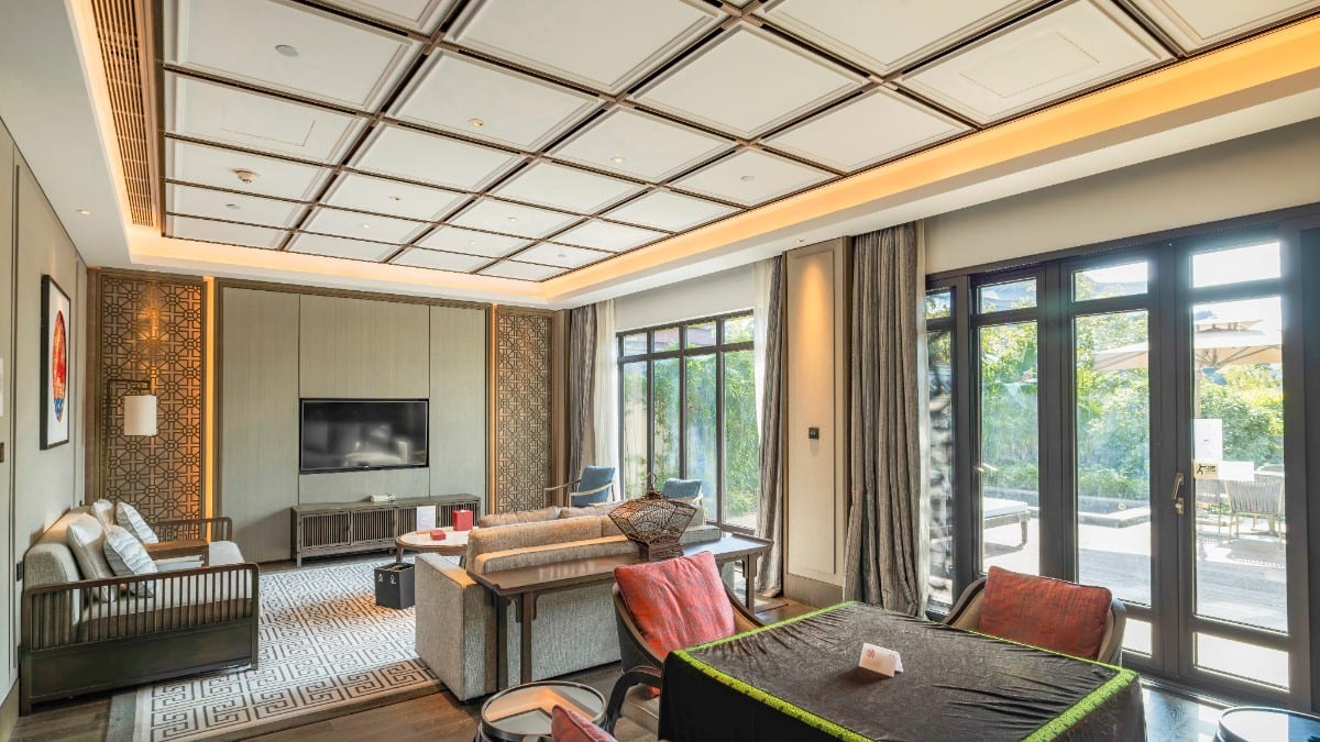 Schlafzimmer im Song Hotel Chengdu Qingcheng