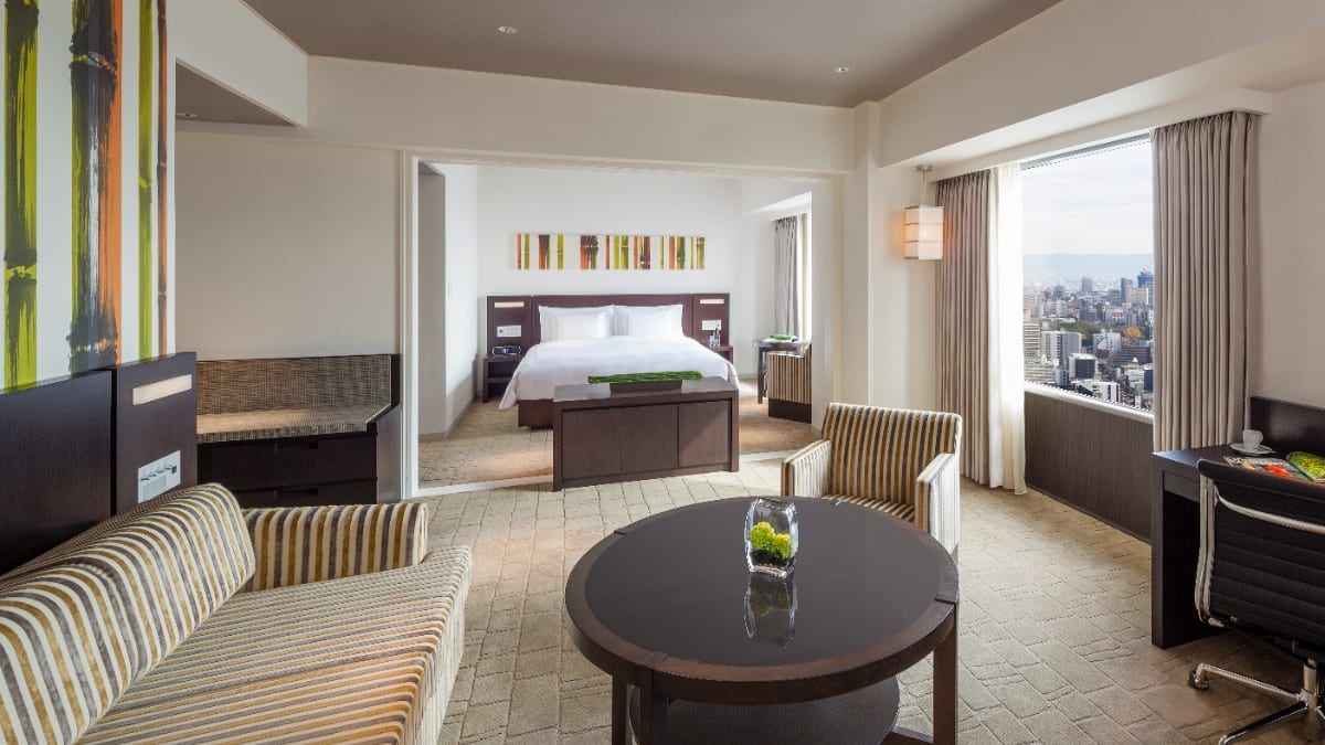 Schlafzimmer im Swissotel Nankai Osaka