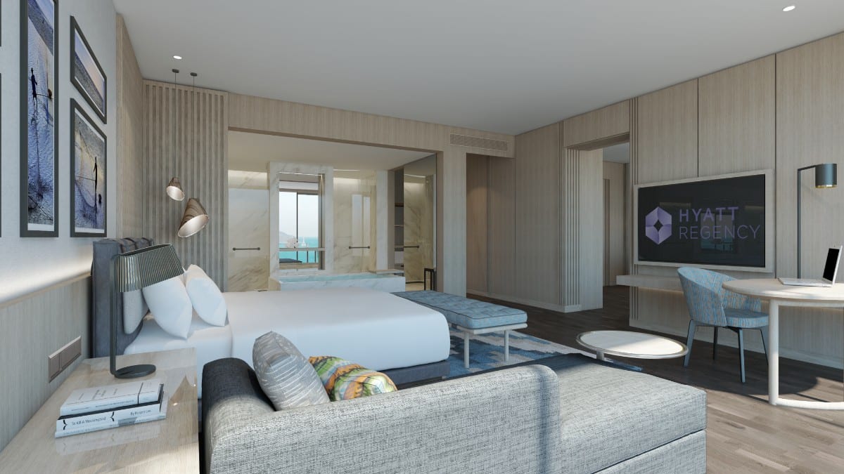 Schlafzimmer im Hyatt Regency Nha Trang