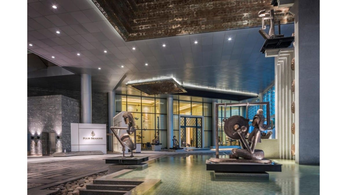 Lobby im Four Seasons Hotel Jakarta