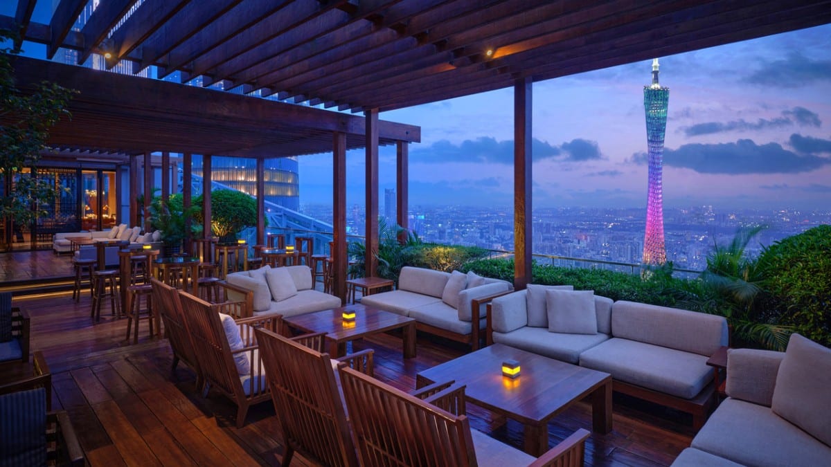 Restaurant im Park Hyatt Guangzhou