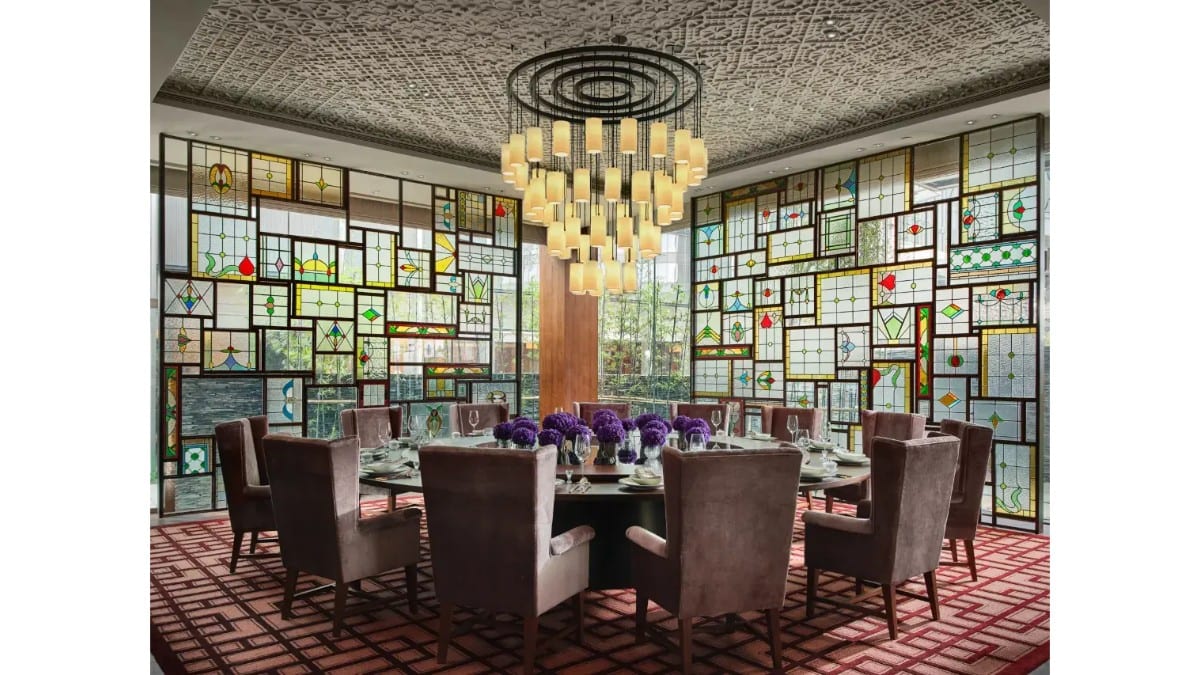 Restaurant im Rosewood Residences Guangzhou