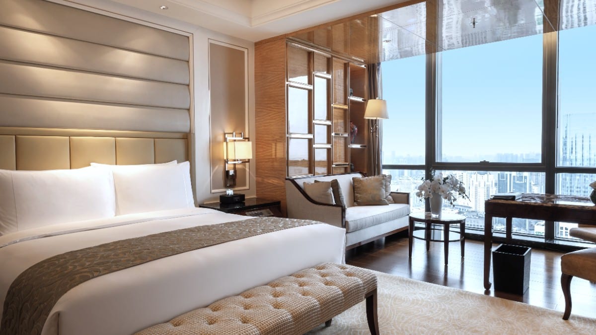 Schlafzimmer im The Ritz-Carlton Chengdu