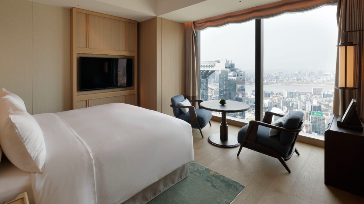 Schlafzimmer im Waldorf Astoria Osaka