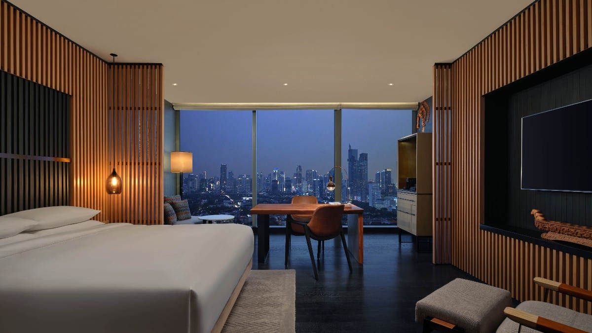 Schlafzimmer im Park Hyatt Jakarta