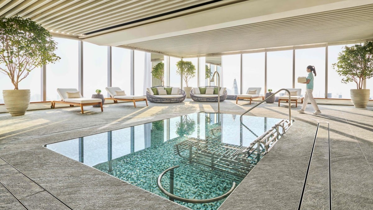 Pool at Shangri-La Nanshan, Shenzhen