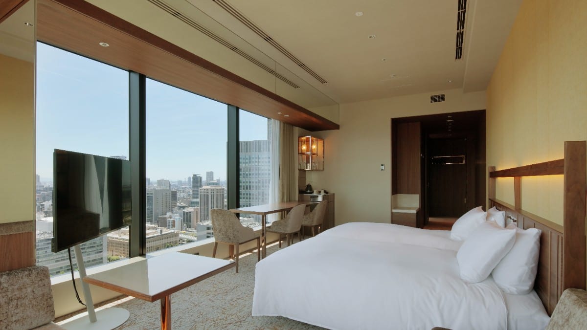 Schlafzimmer im Candeo Hotels Osaka The Tower