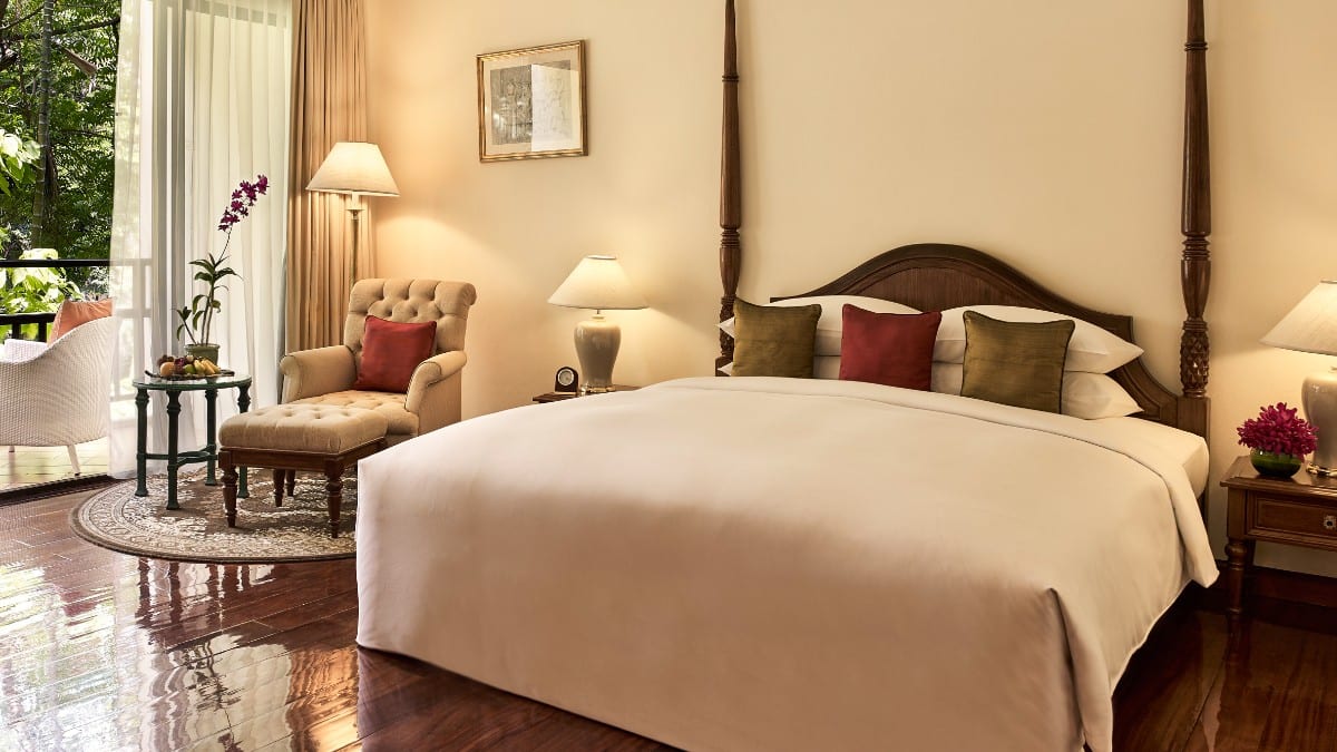 Bedroom at Sofitel Angkor Phokeethra Golf & Spa Resort