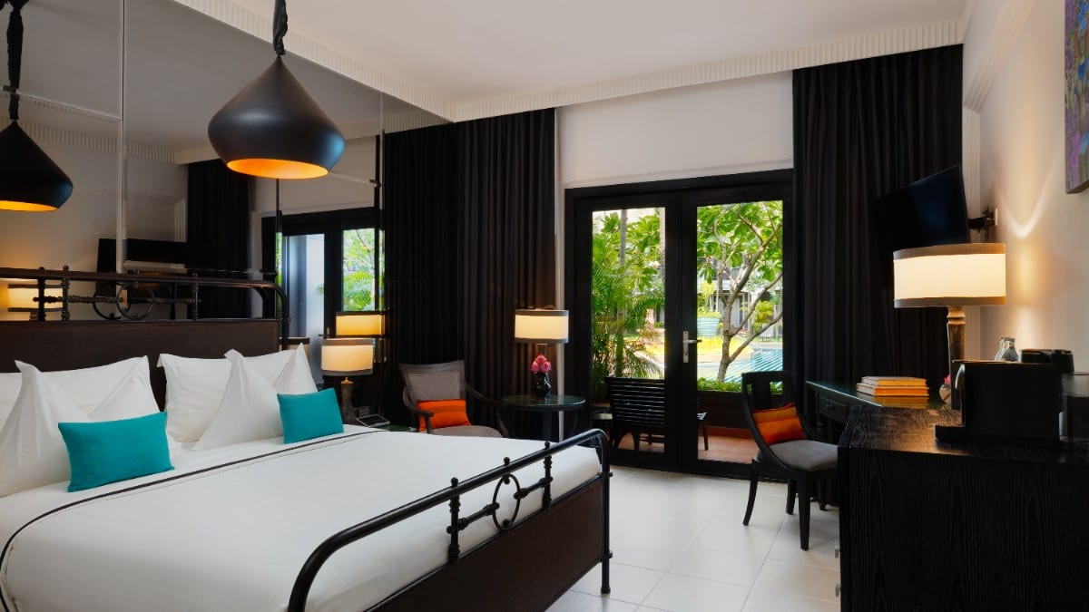 Bedroom at Shinta Mani Angkor