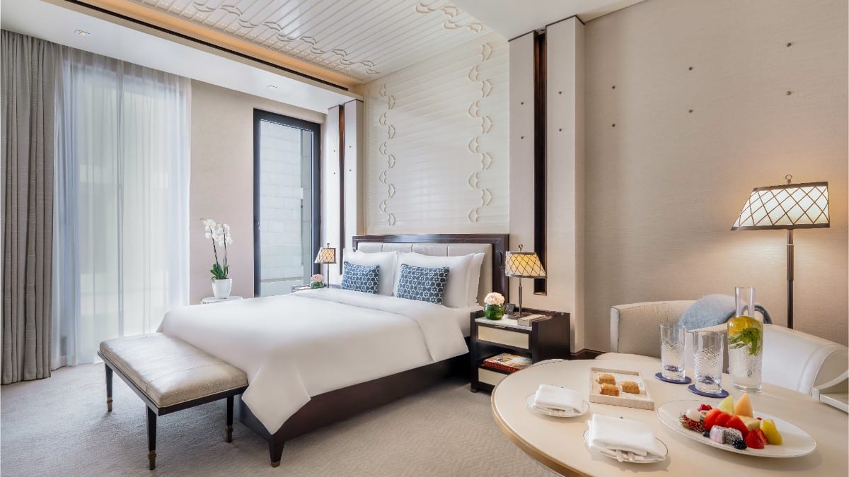 Schlafzimmer im Mandarin Oriental, Doha