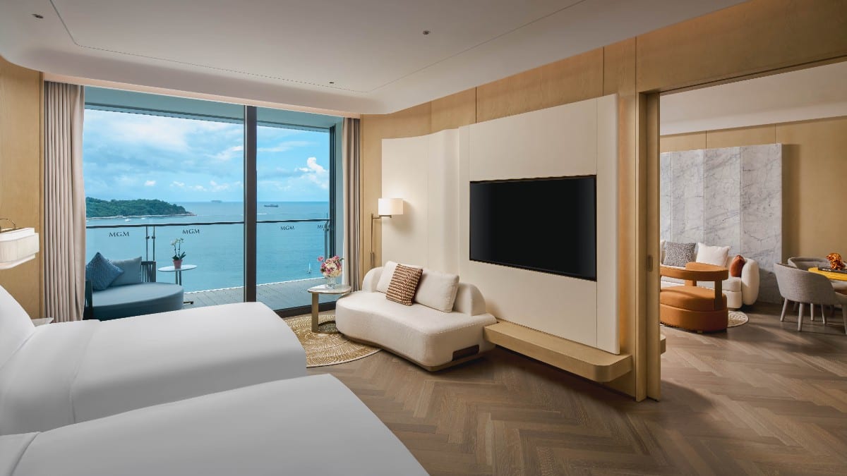 Bedroom at MGM Shenzhen