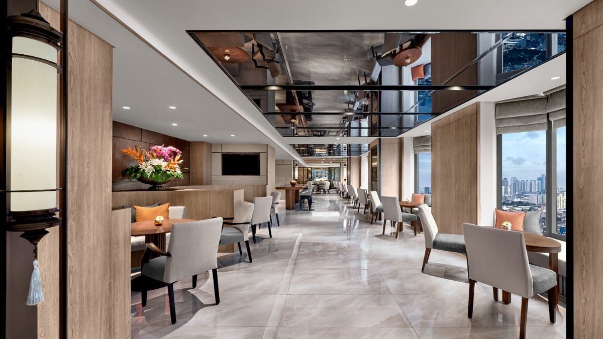 Restaurant im Grand Hyatt Jakarta