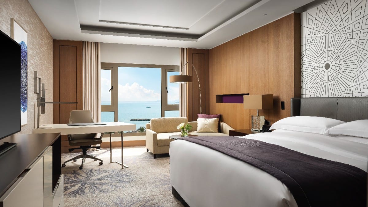 Bedroom at InterContinental Hotels DOHA BEACH & SPA by IHG