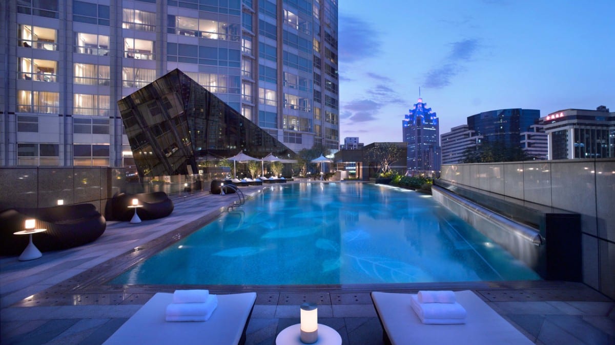 Pool at Grand Hyatt Shenzhen
