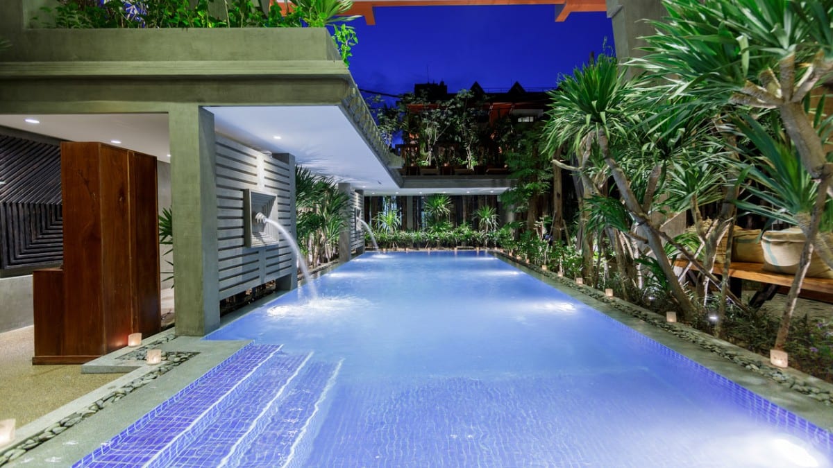 Pool at Golden Temple Boutique