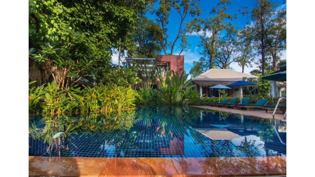 Pool at La Rivière d' Angkor Resort