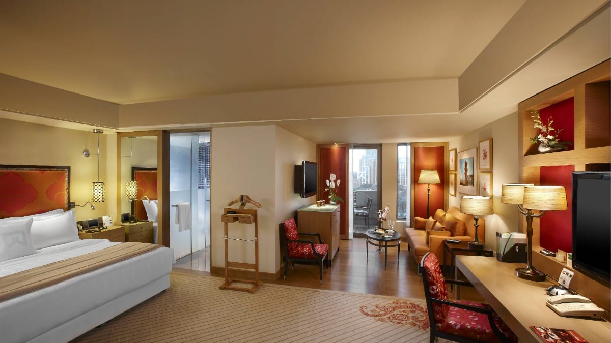 Schlafzimmer im ITC Gardenia, a Luxury Collection Hotel, Bengaluru