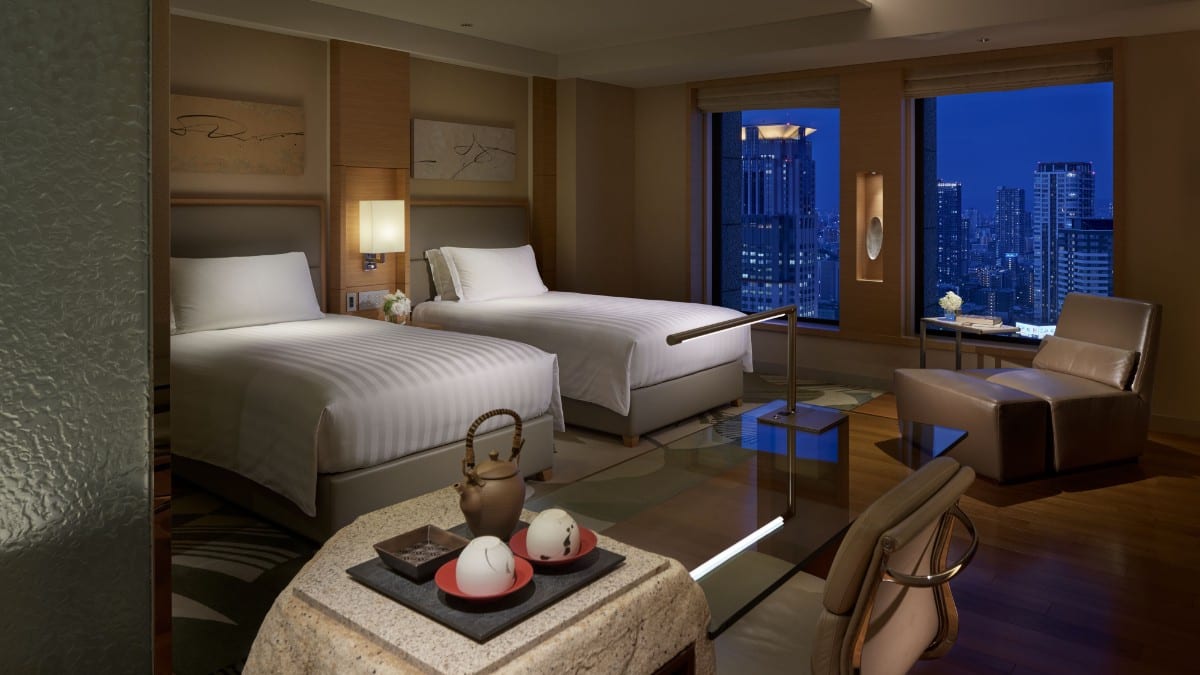 Schlafzimmer im InterContinental Hotel Osaka