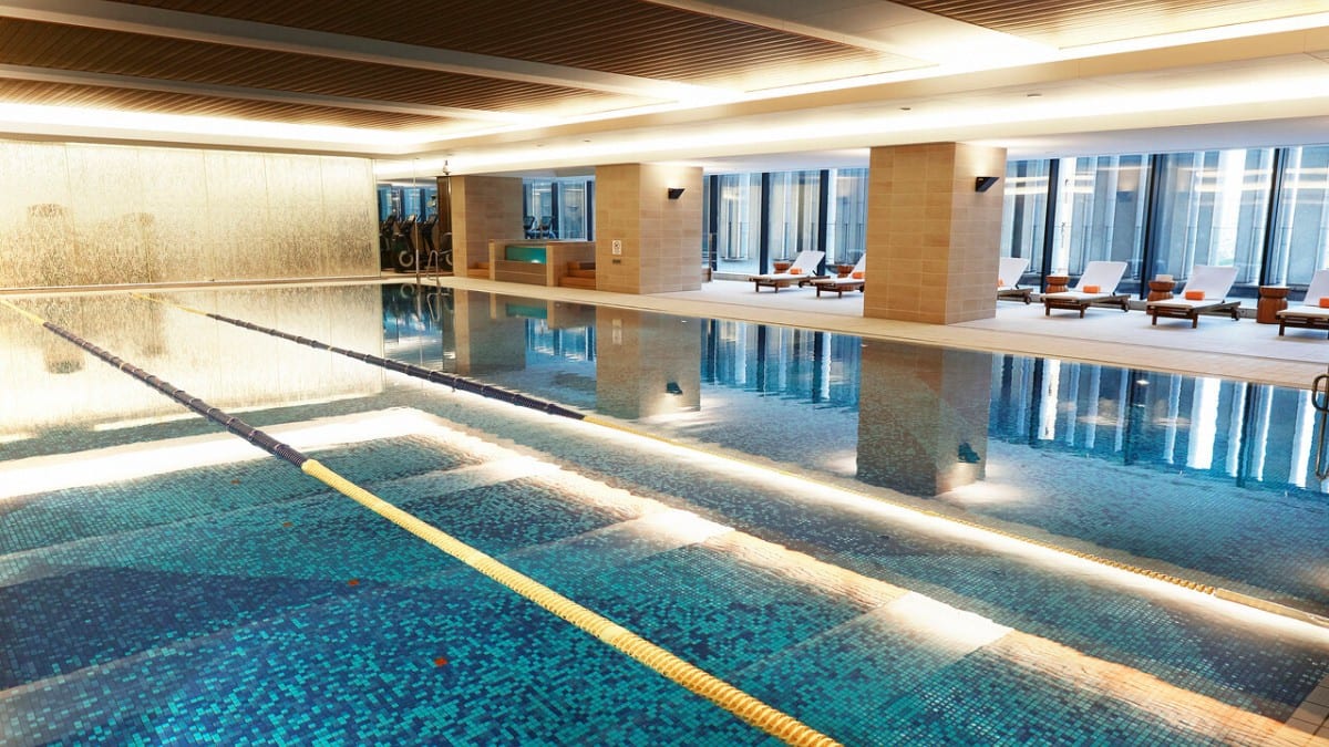 Pool im InterContinental Hotel Osaka