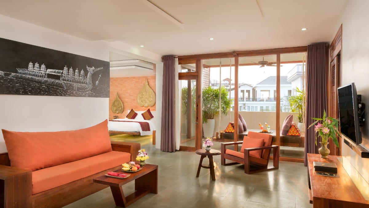 Bedroom at Golden Temple Residence
